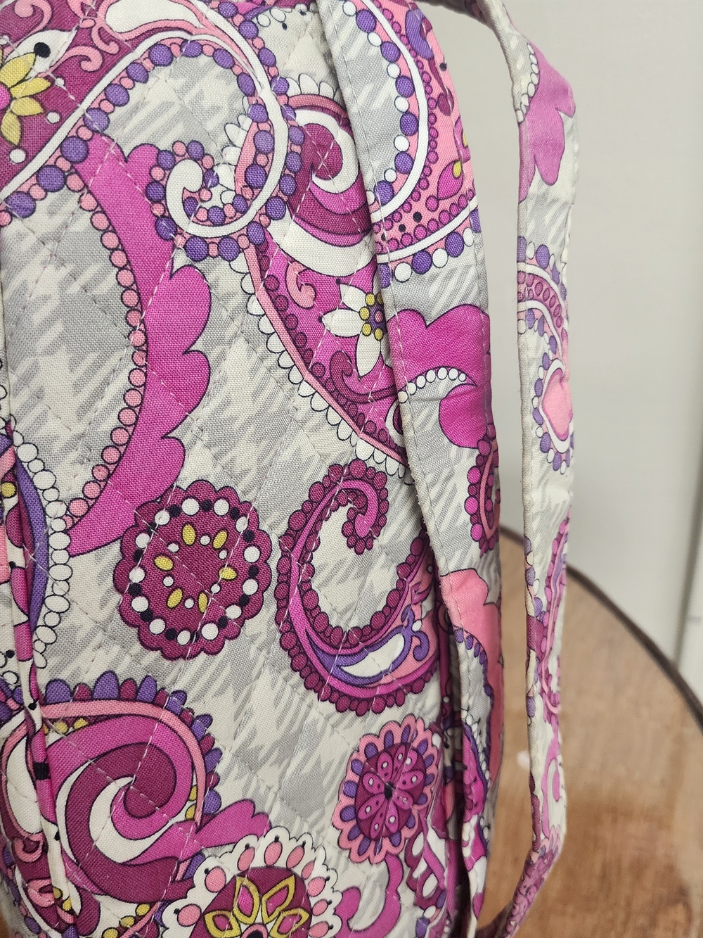 Vera Bradley Pink Paisley Shoulder Bag - Picture 3 of 5
